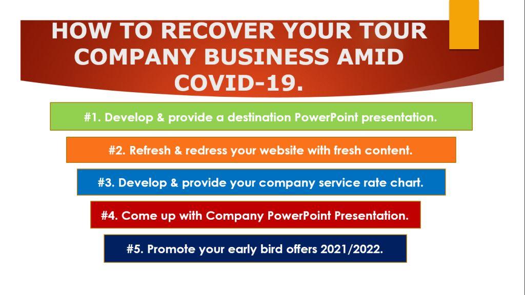 How To Recover Your Tour Company Business Amid Covid-19 In Uganda