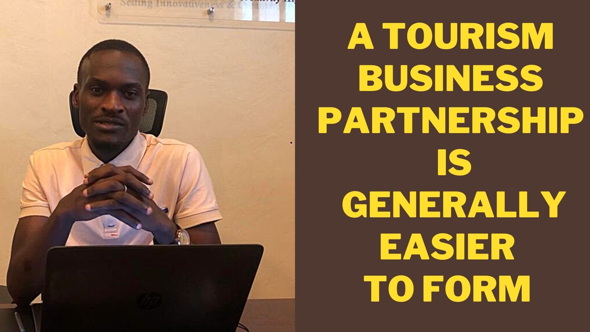 Partnership In Tourism Business